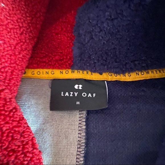 Lazy Oaf Colour Block Fleece - Picture 5 of 11